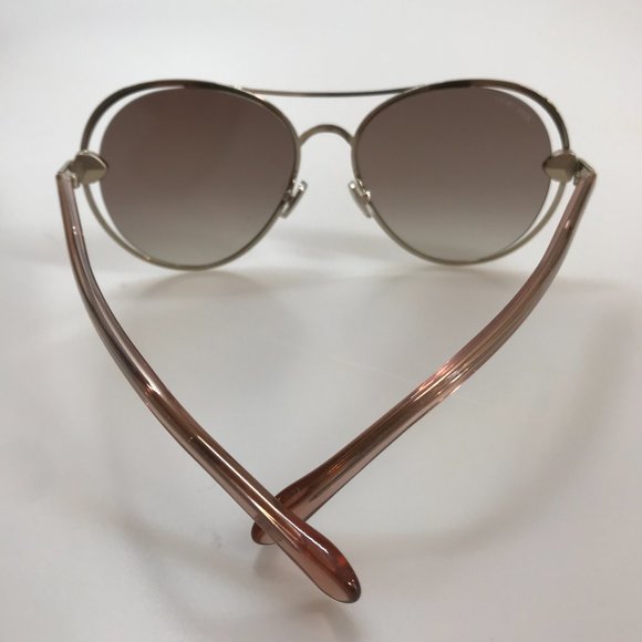 Brand New Authentic Jimmy Choo Sarah Aviator Rhinestone Sunglasses main image 7